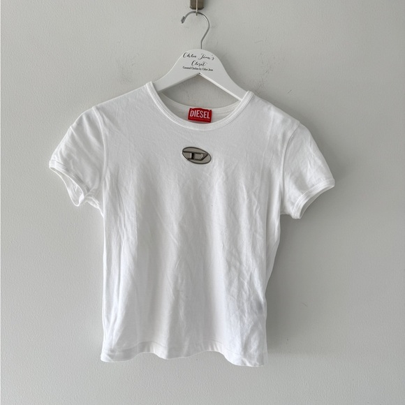 DIESEL White Tee S - Picture 2 of 6